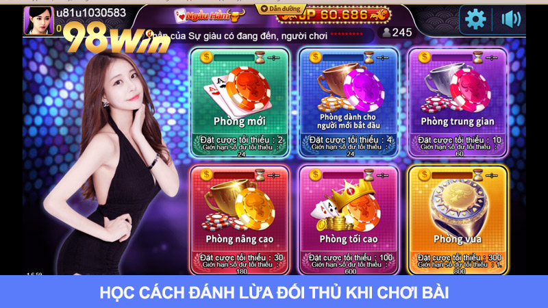 Kỹ thuật đánh lừa đối thủ khi chơi TP Game bài 3D