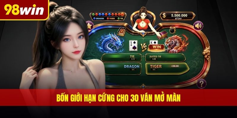 Bốn giới hạn cứng cho 30 ván mở màn